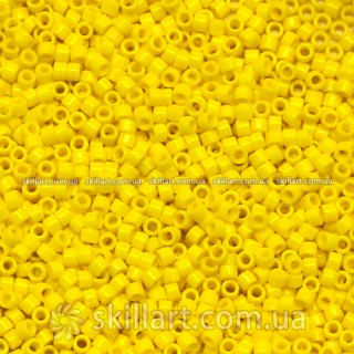 Бисер DB-721 Miyuki Delica Beads 11/0 (натуральный, желтый)